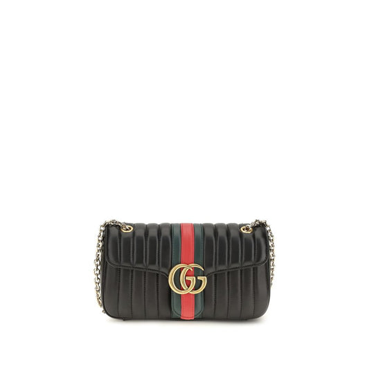 Gucci Black Calf Leather Shoulder Bag