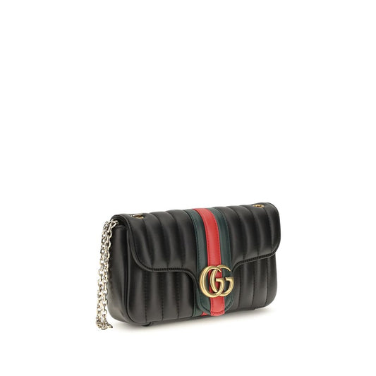 Gucci Black Calf Leather Shoulder Bag