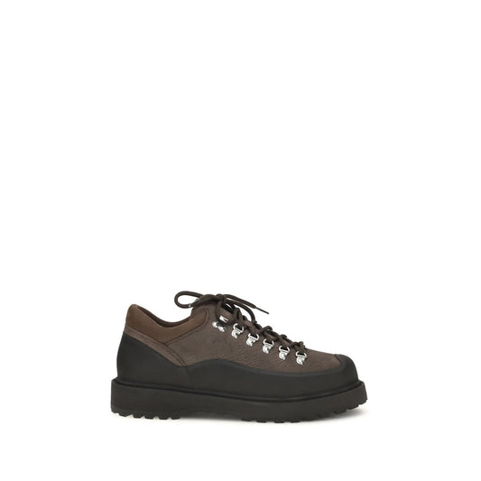 Diemme Brown Calf Leather Sneakers