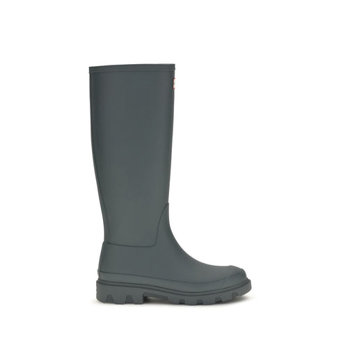 Hunter Gray Rubber Rain Boots