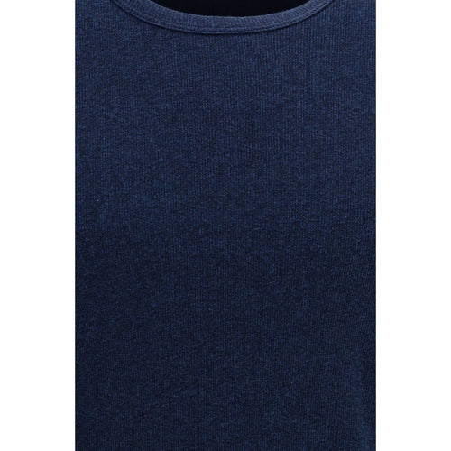 Brunello Cucinelli Blue Cotton T-Shirt