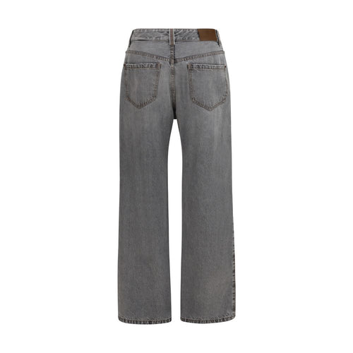 Brunello Cucinelli Gray Cotton Jeans Denim