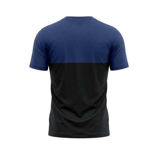 Trussardi Beachwear Blue Cotton Men T-Shirt