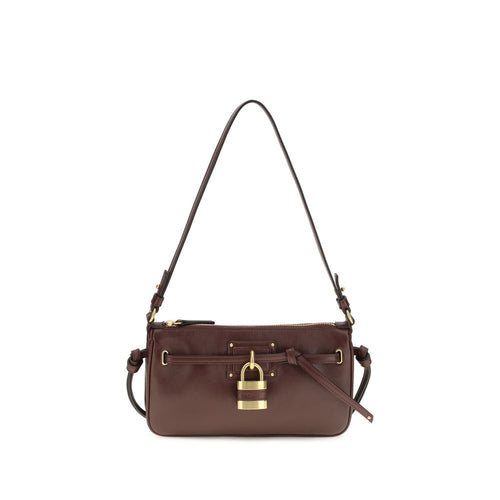 Chloé Bordeaux Calf Leather Bos Taurus Shoulder Bag
