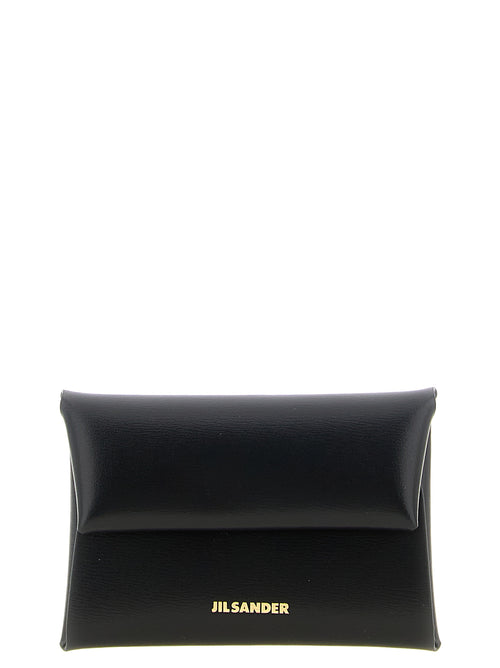Jil Sander Black Calfskin Cardholder