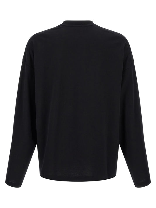 Jil Sander Black Cotton T-Shirt