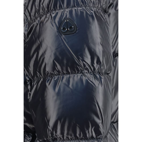 Moose Knuckles Black Nylon Bomber