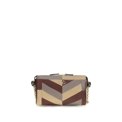Valentino Garavani Multicolor Napa Leather / Calf Bos Taurus Shoulder Bag