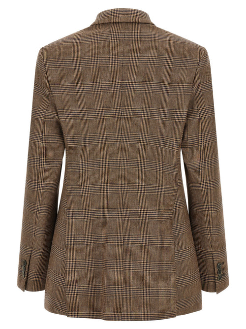 P.A.R.O.S.H. Brown Viscose Blazer