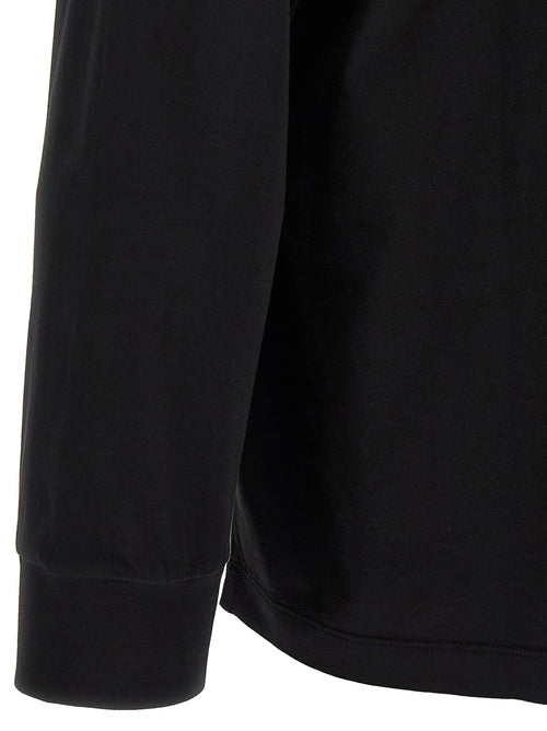 MM6 Maison Margiela Black Cotton T-Shirt