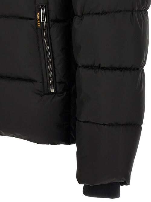 MooRER Black Wool Bomber