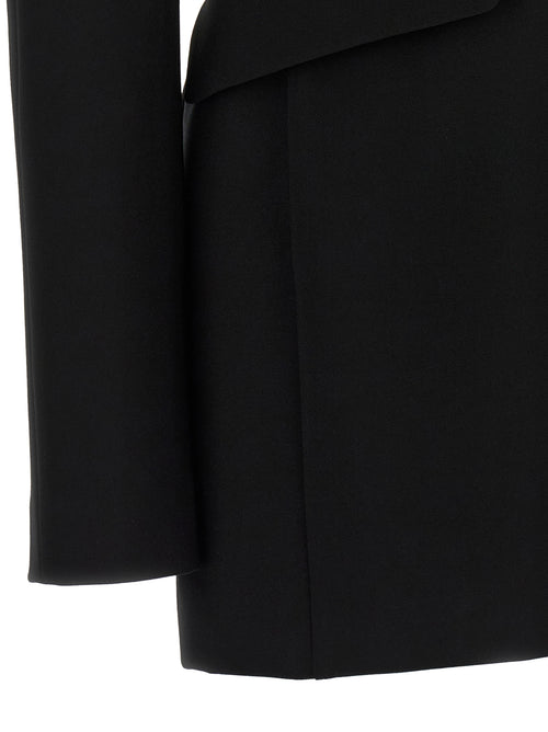 Sportmax Black Viscose Short Dress