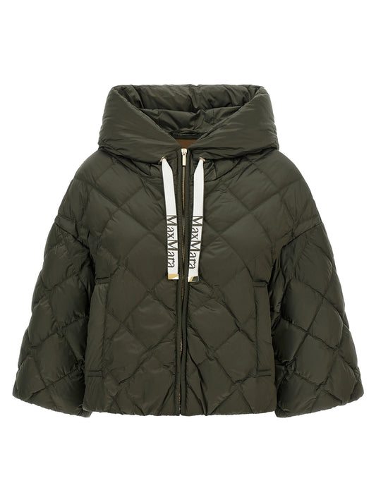 Max Mara Bicolor Polyamide Parka