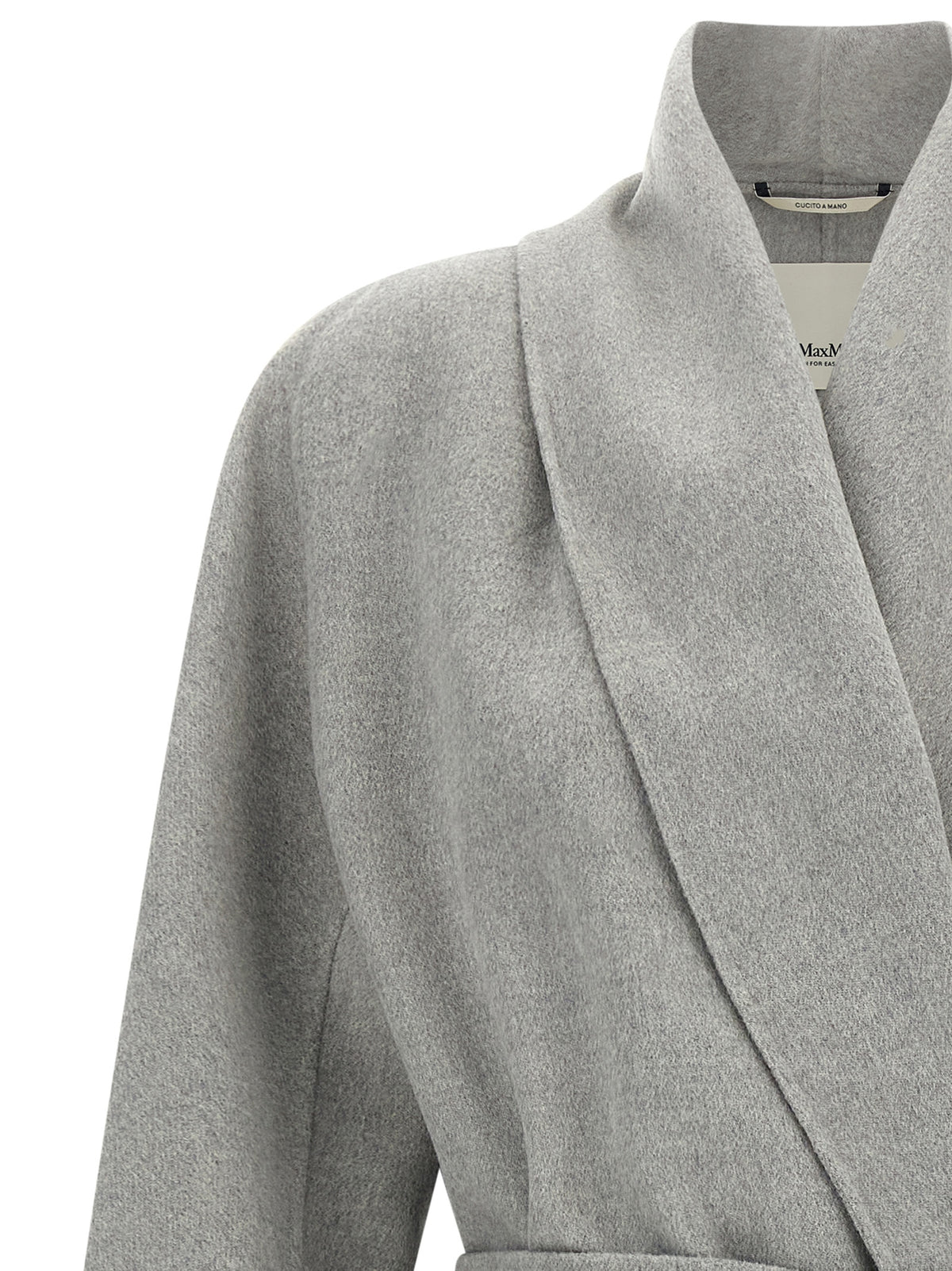 'S Max Mara Gray Wool Coat