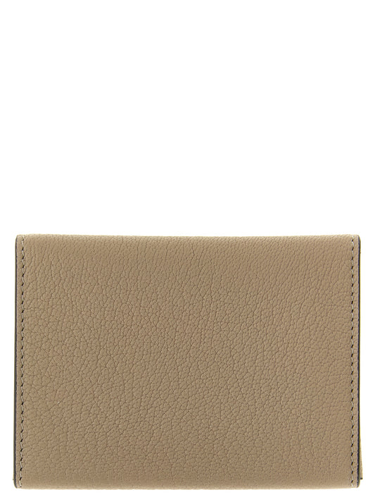 Chloé Beige Goatskin Cardholder