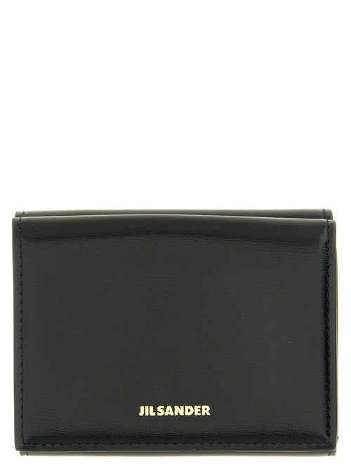 Jil Sander Black Calfskin Cardholder