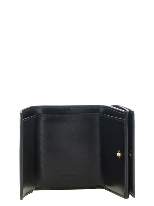 Jil Sander Black Calfskin Cardholder