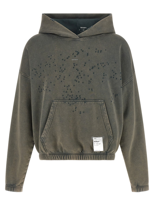 SATISFY Gray Organic Cotton Sweatshirt