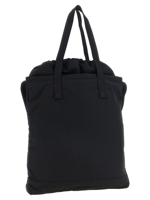 Maison Kitsuné Black Nylon Tote Bag