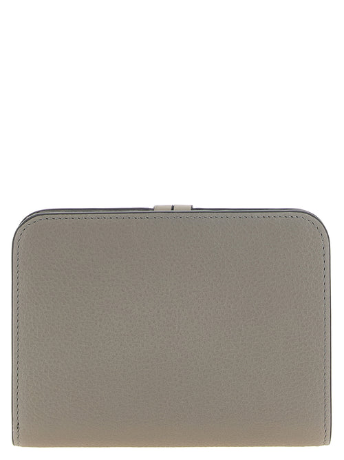 Chloé Gray Calfskin Cardholder