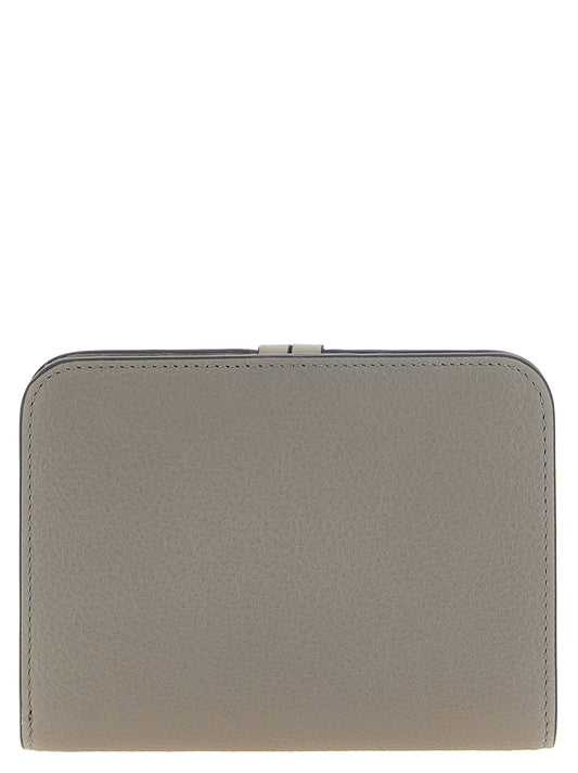 Chloé Gray Calfskin Cardholder