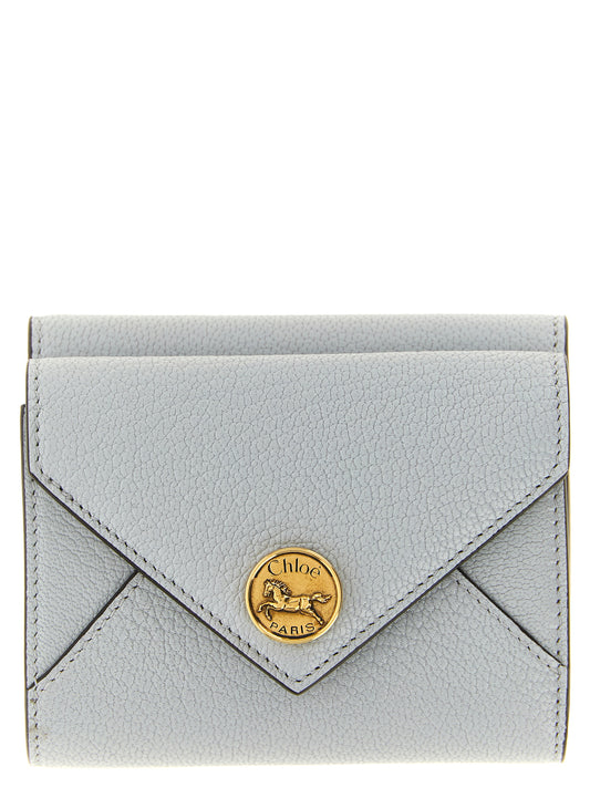 Chloé Blue Goatskin Cardholder