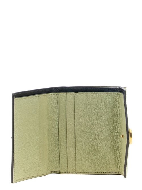 Chloé Bicolor Goatskin Cardholder