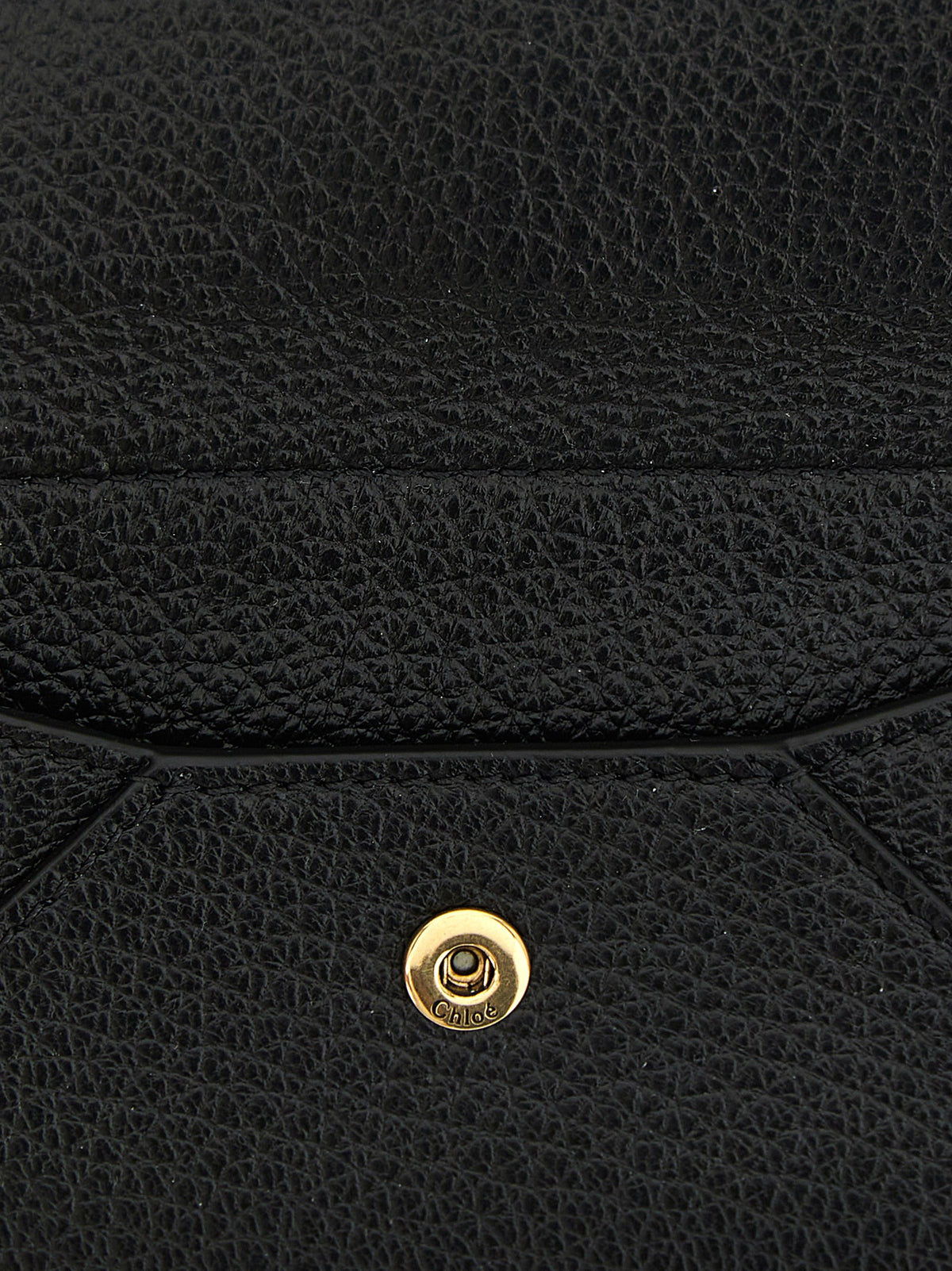 Chloé Black Goatskin Cardholder