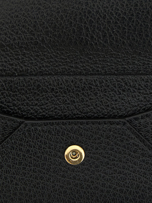 Chloé Black Goatskin Cardholder