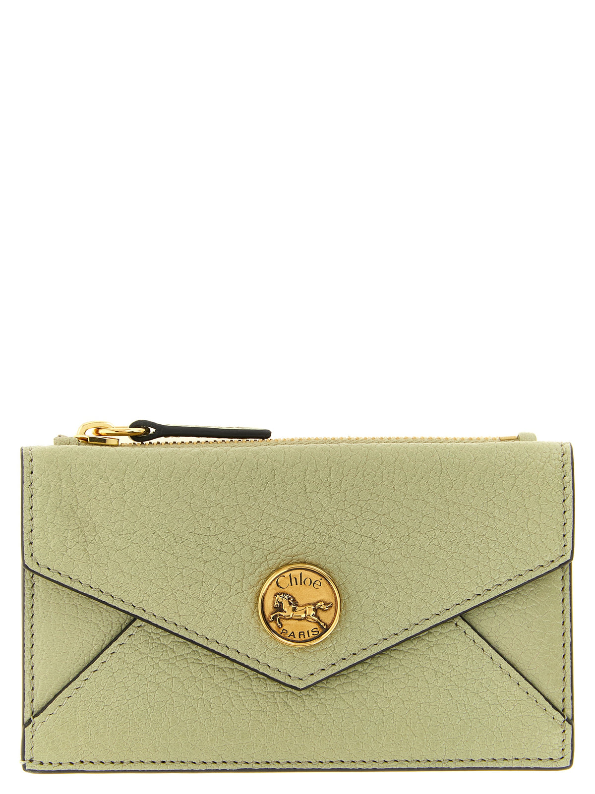 Chloé Bicolor Goatskin Cardholder