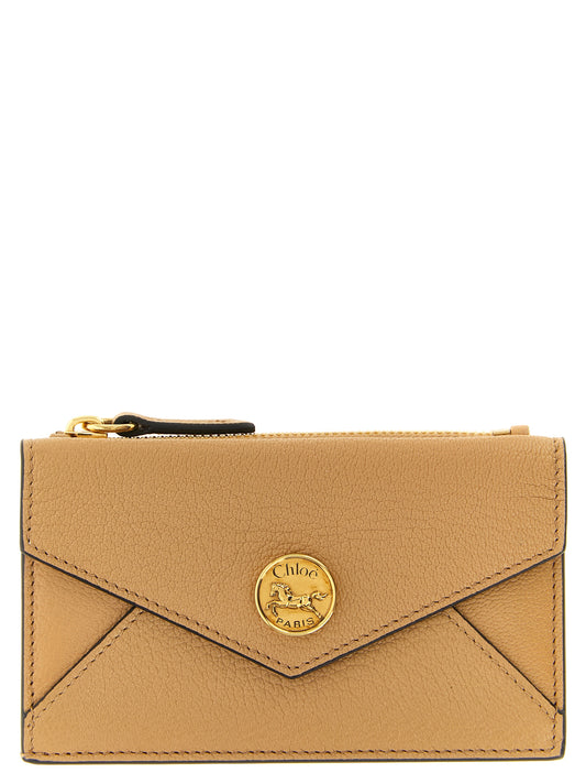 Chloé Multicolor Goatskin Cardholder