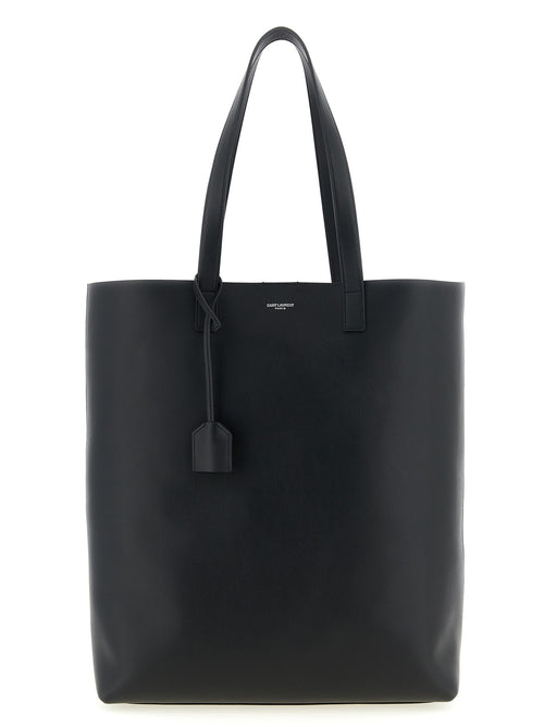 Saint Laurent Black Calfskin Tote Bag