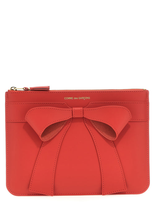 Comme Des Garçons Red Cowhide Cardholder