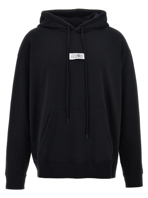 MM6 Maison Margiela Black Cotton Sweatshirt