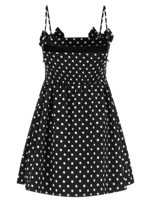 Ganni Black Polyester Short Dress