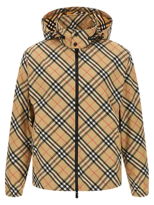 Burberry Beige Polyester Shell Jacket