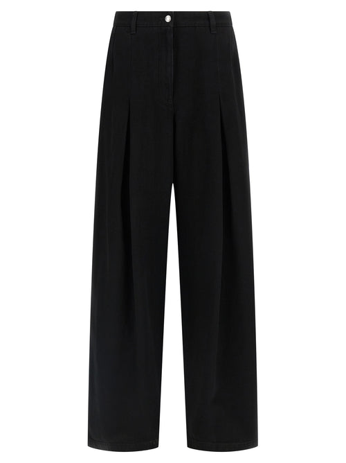 Dolce & Gabbana Black Cotton Jeans Denim