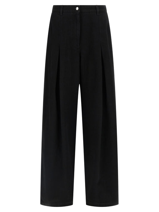 Dolce & Gabbana Black Cotton Jeans Denim