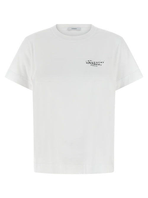 Givenchy White Cotton T-Shirt