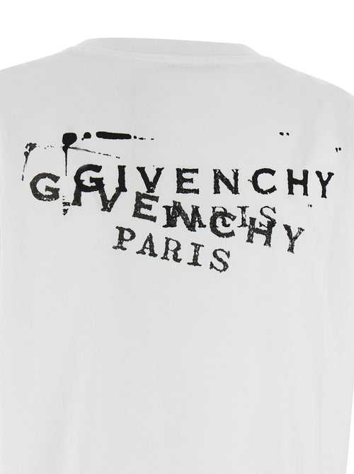 Givenchy White Cotton T-Shirt