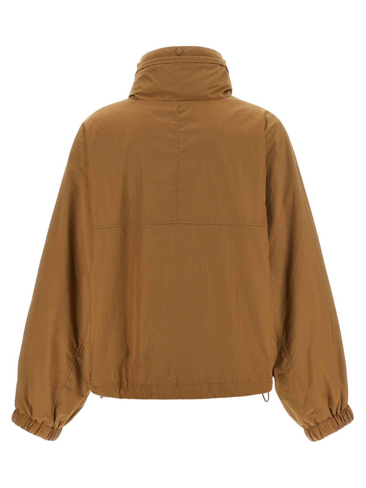Max Mara Brown Polyamide Full-Length Jacket