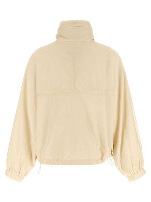 Max Mara Beige Polyamide Full-Length Jacket