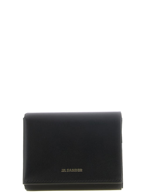 Jil Sander Black Calfskin Wallet