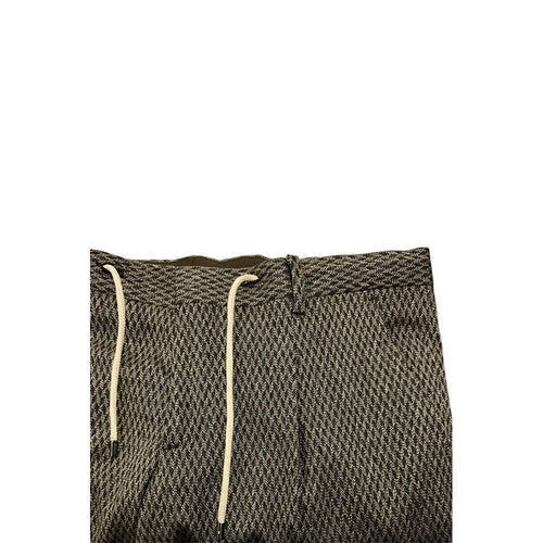 Roberto Pepe Luxury Black Rayon Men Pant
