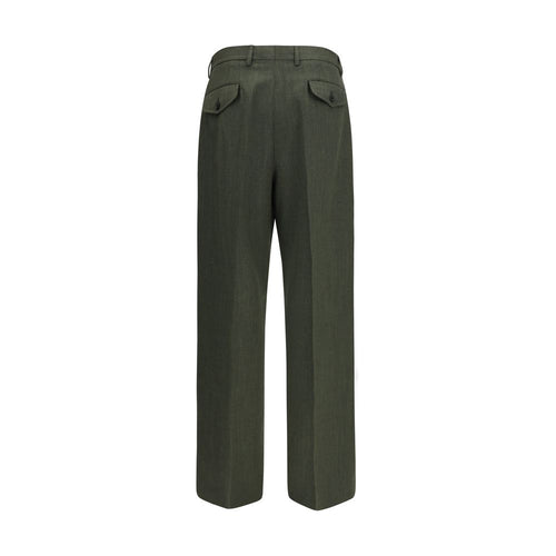 Laneus Bicolor Wool Casual Pants
