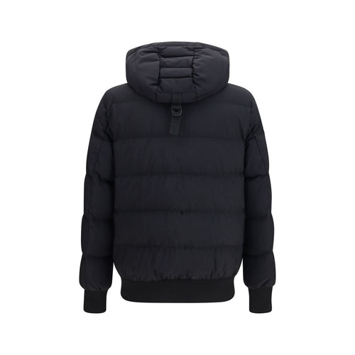Moose Knuckles Black Nylon Full-Length Jacket
