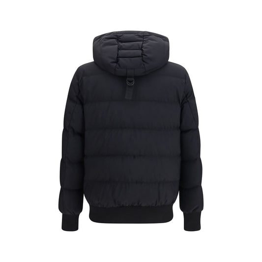 Moose Knuckles Black Nylon Full-Length Jacket