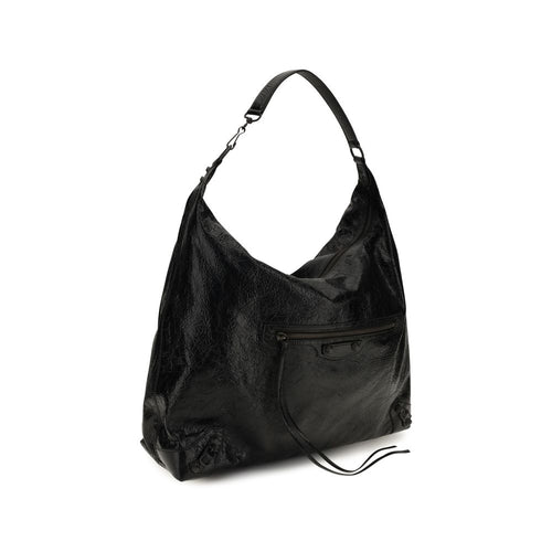 Balenciaga Black Lamb Shoulder Bag
