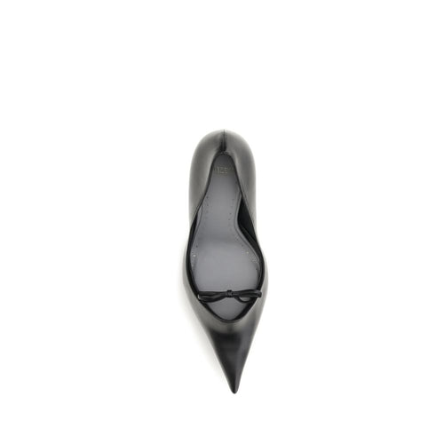 Balenciaga Black Lamb High Heel Pumps