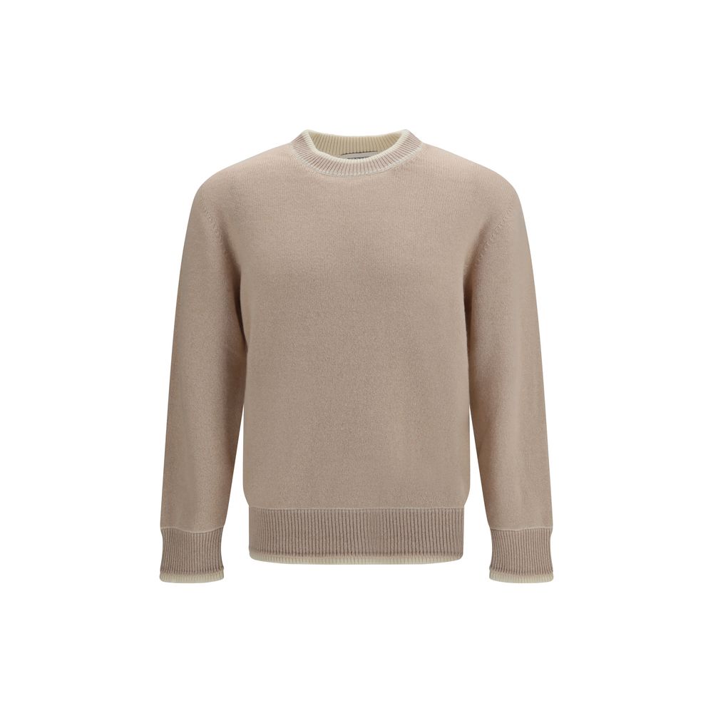 Laneus Beige Wool Sweatshirt